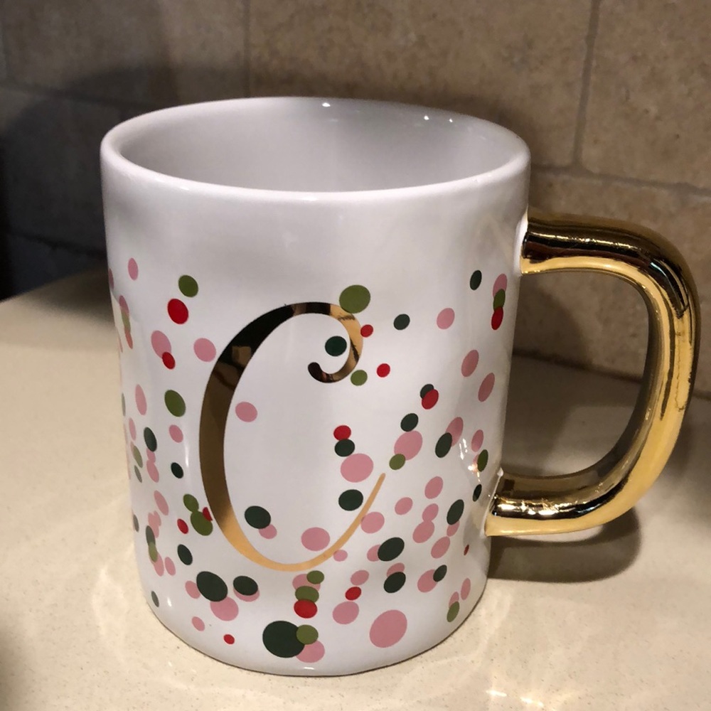 Pier One "C" Coffee Mug.